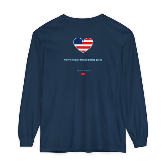 FDT Signature Collection - America T-Shirt - Comfort Colors, Long-Sleeve