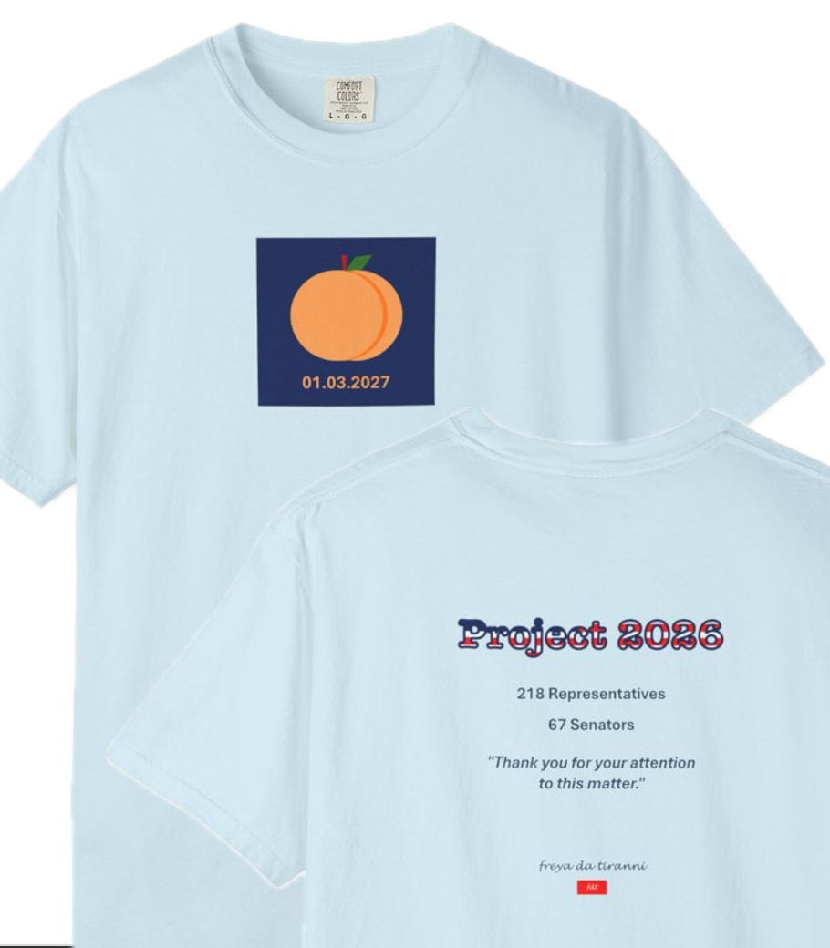 FDT Project 2026 Impeachment T-Shirt - Comfort Colors