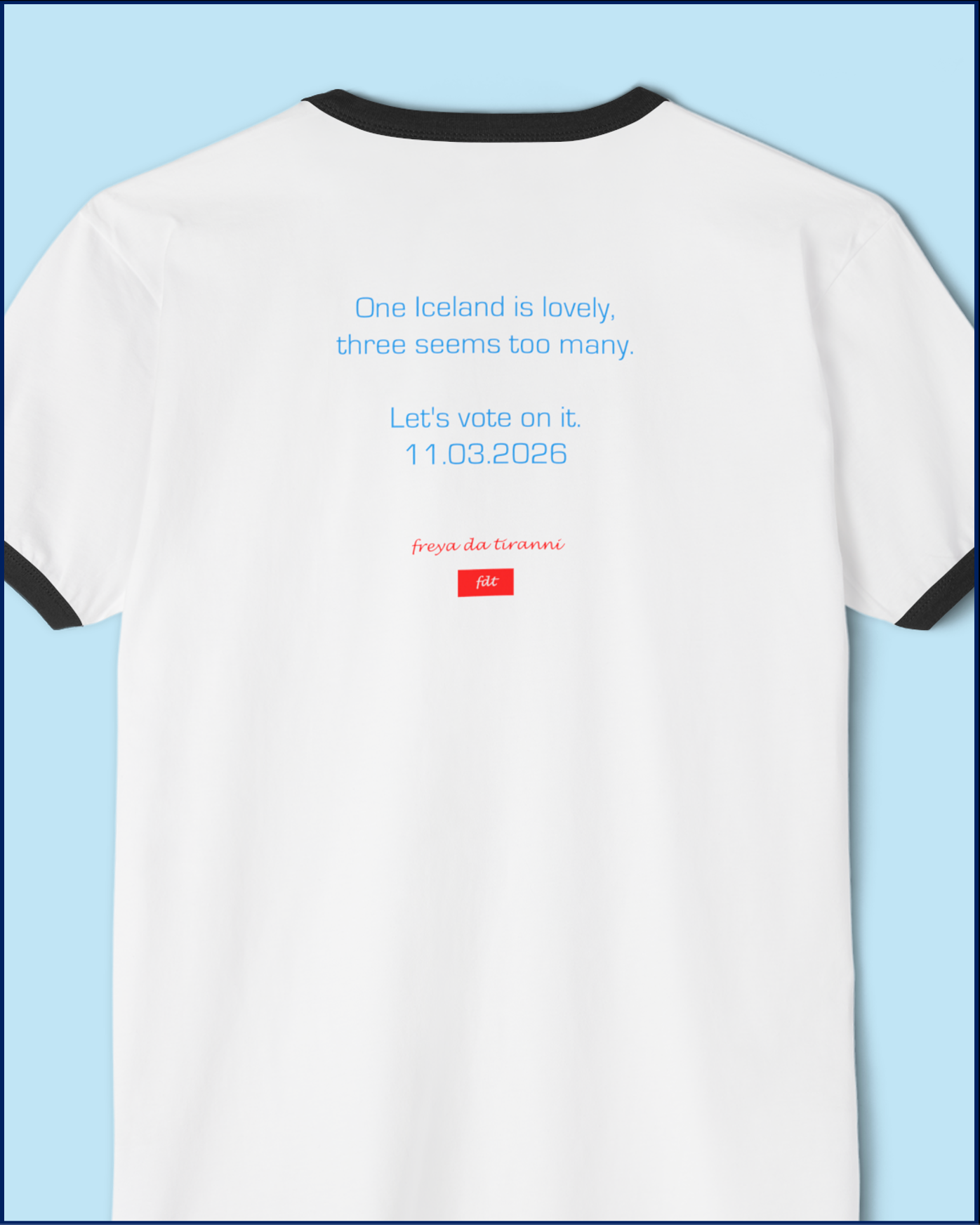 FDT Iceland Cubed Ringer T-Shirt