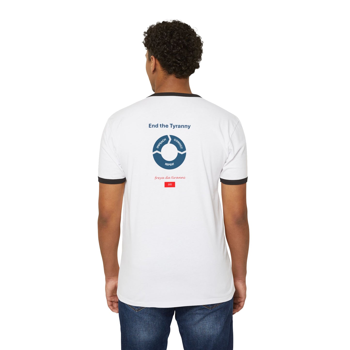 FDT “I Prefer My Ice Crushed” Ringer T-Shirt