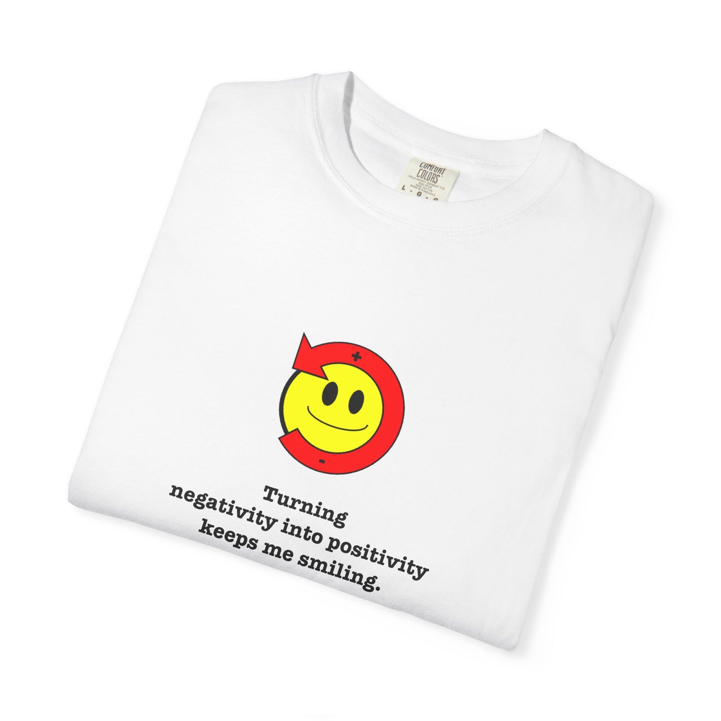 FDT Stay Positive Voter Hope T-Shirt - Comfort Colors, Short-Sleeve, Black Text