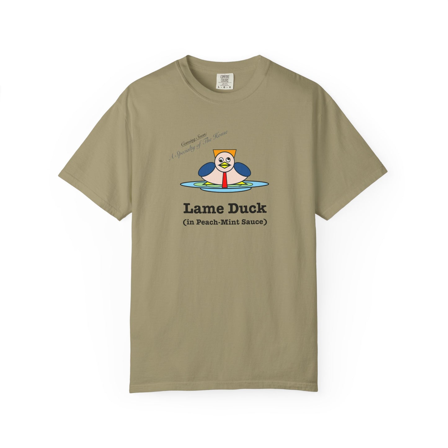 FDT Lame Duck (in Peach-Mint Sauce) T-Shirt - Comfort Colors