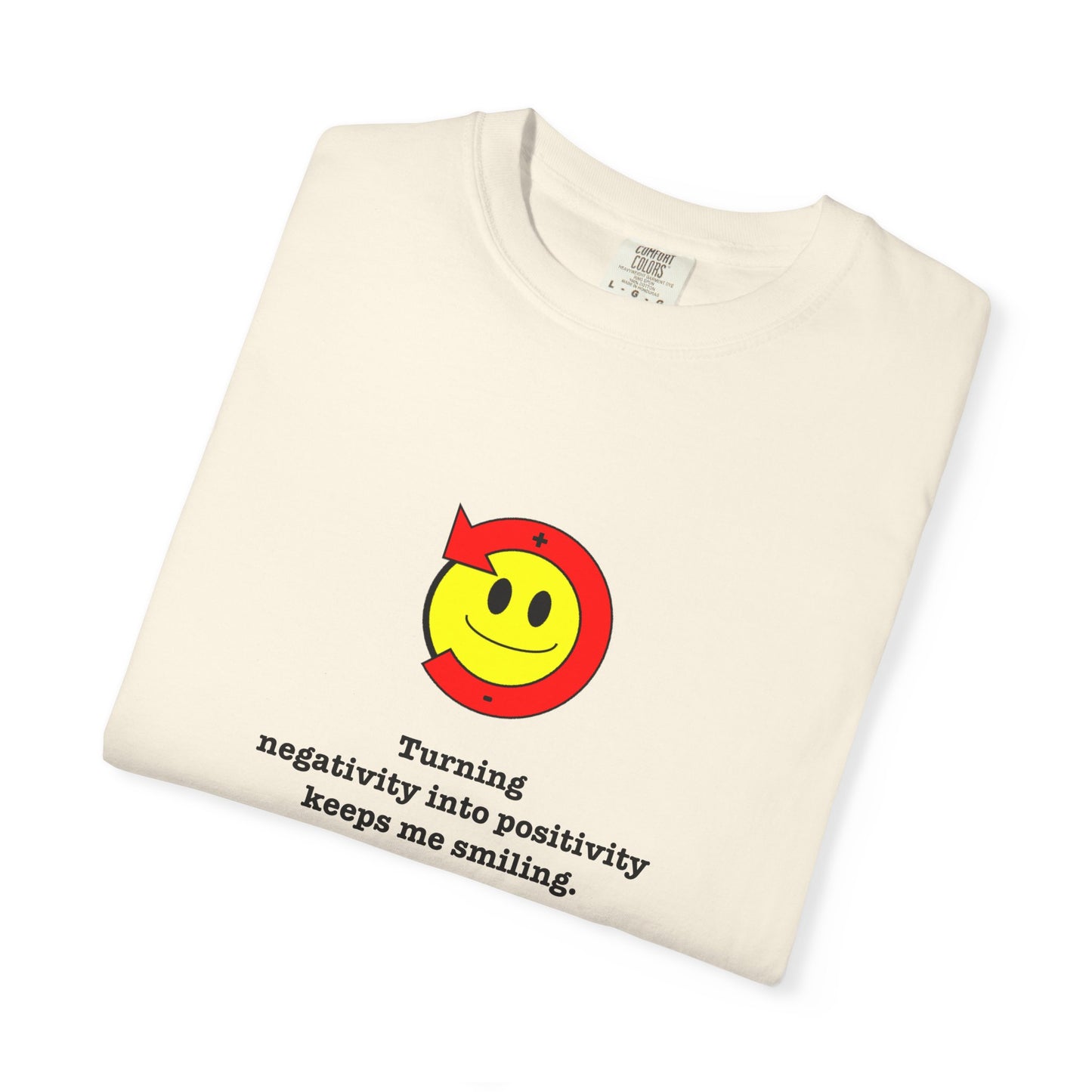 FDT Stay Positive Voter Hope T-Shirt - Comfort Colors, Short-Sleeve, Black Text