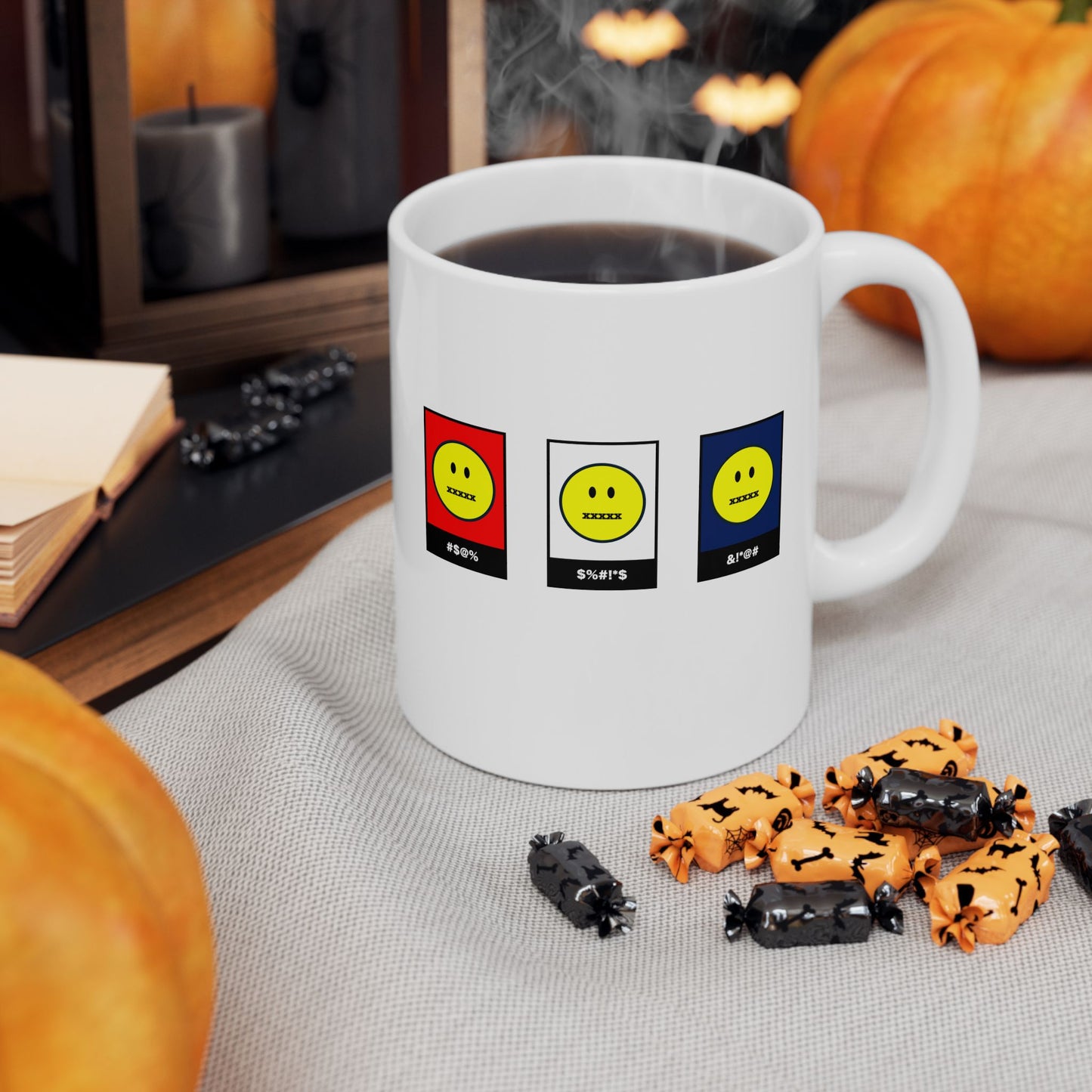 FDT Bleeped Emoji Free Speech Mug