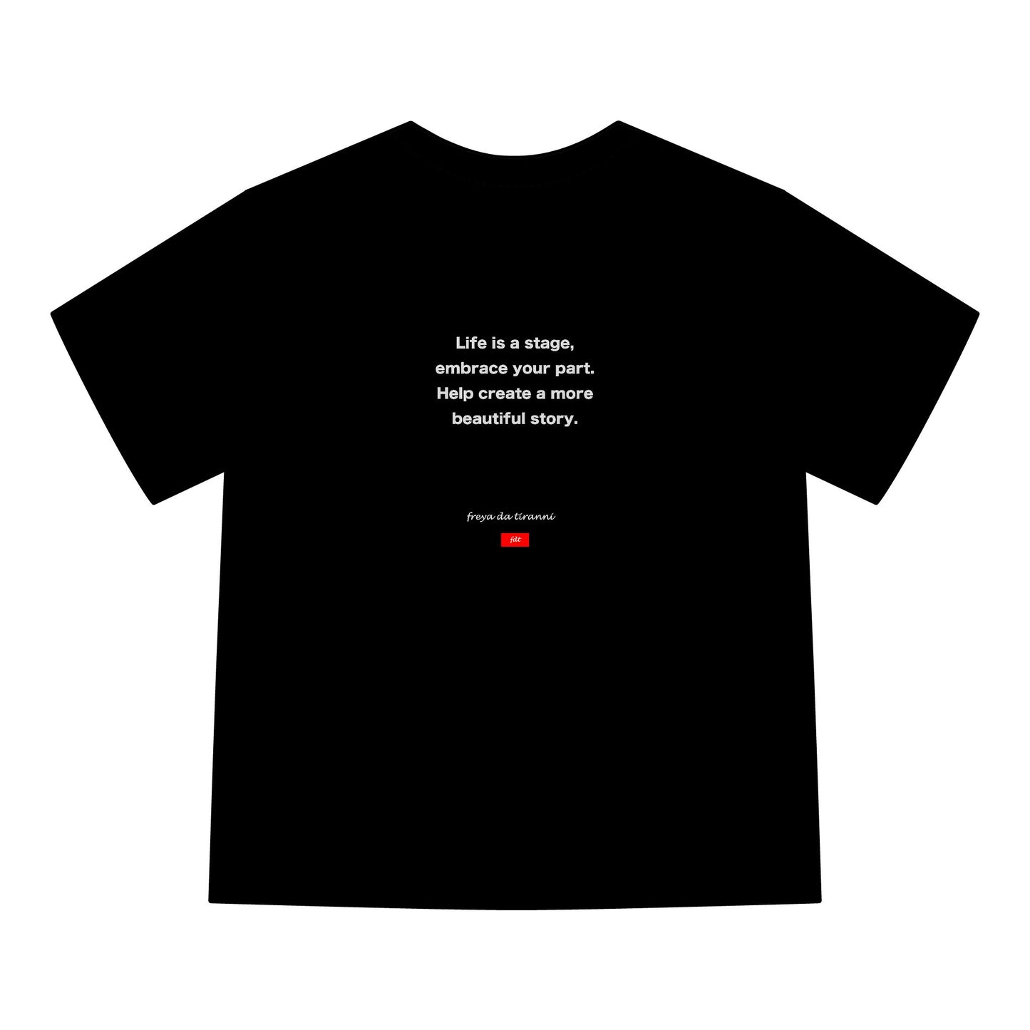 FDT Signature Collection - Fine Arts T-Shirt - Red & Grey Design - Hanes Comfort Wash, Short-Sleeve
