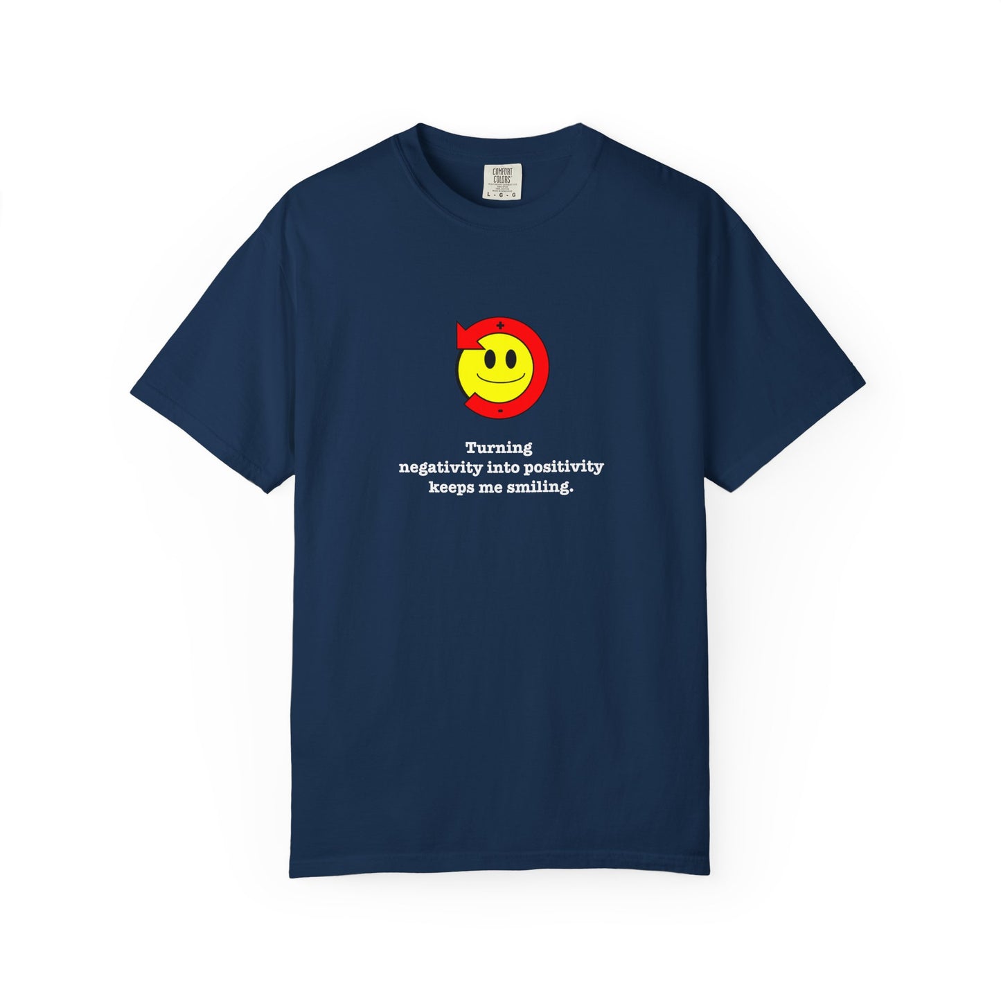 FDT Stay Positive Bag of Rocks T-Shirt - Comfort Colors, Short-Sleeve, White Text