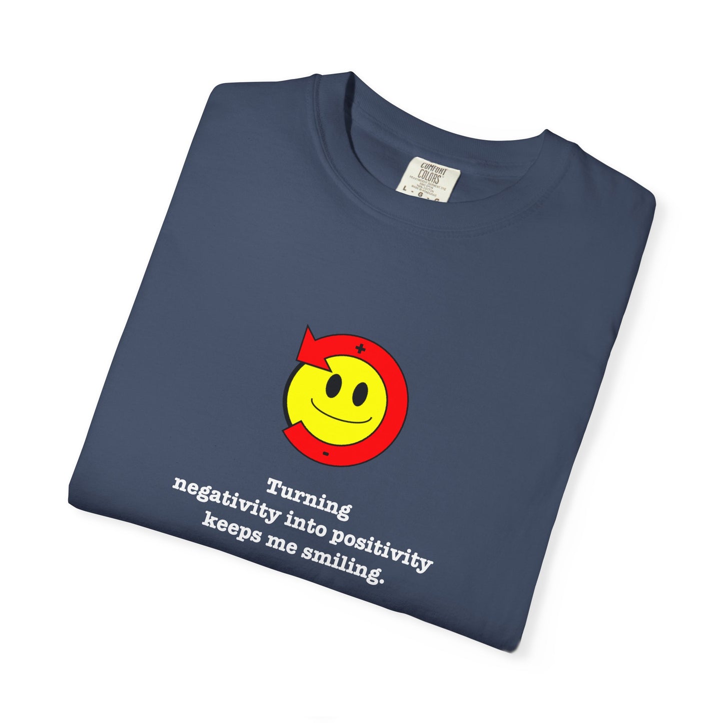 FDT Stay Positive Bag of Rocks T-Shirt - Comfort Colors, Short-Sleeve, White Text