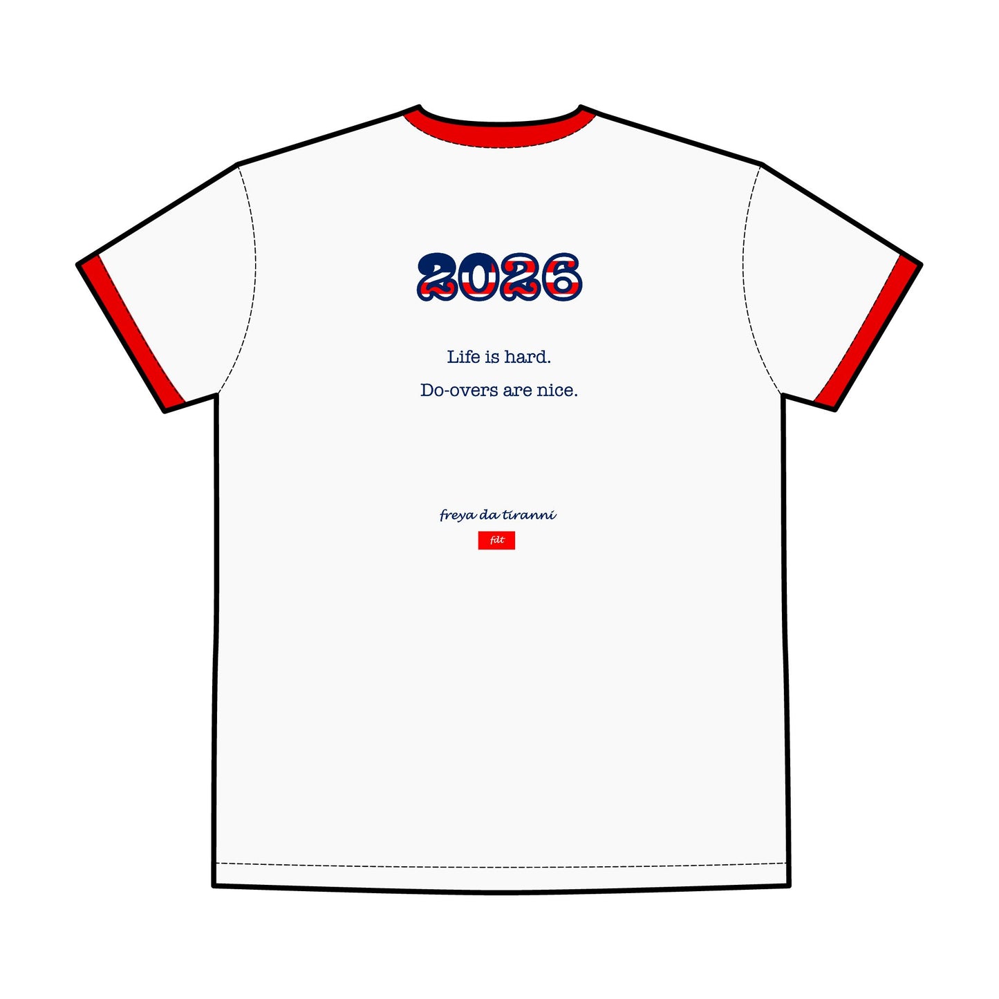 FDT Defining Styles Collection - Do-Over Ringer T-Shirt