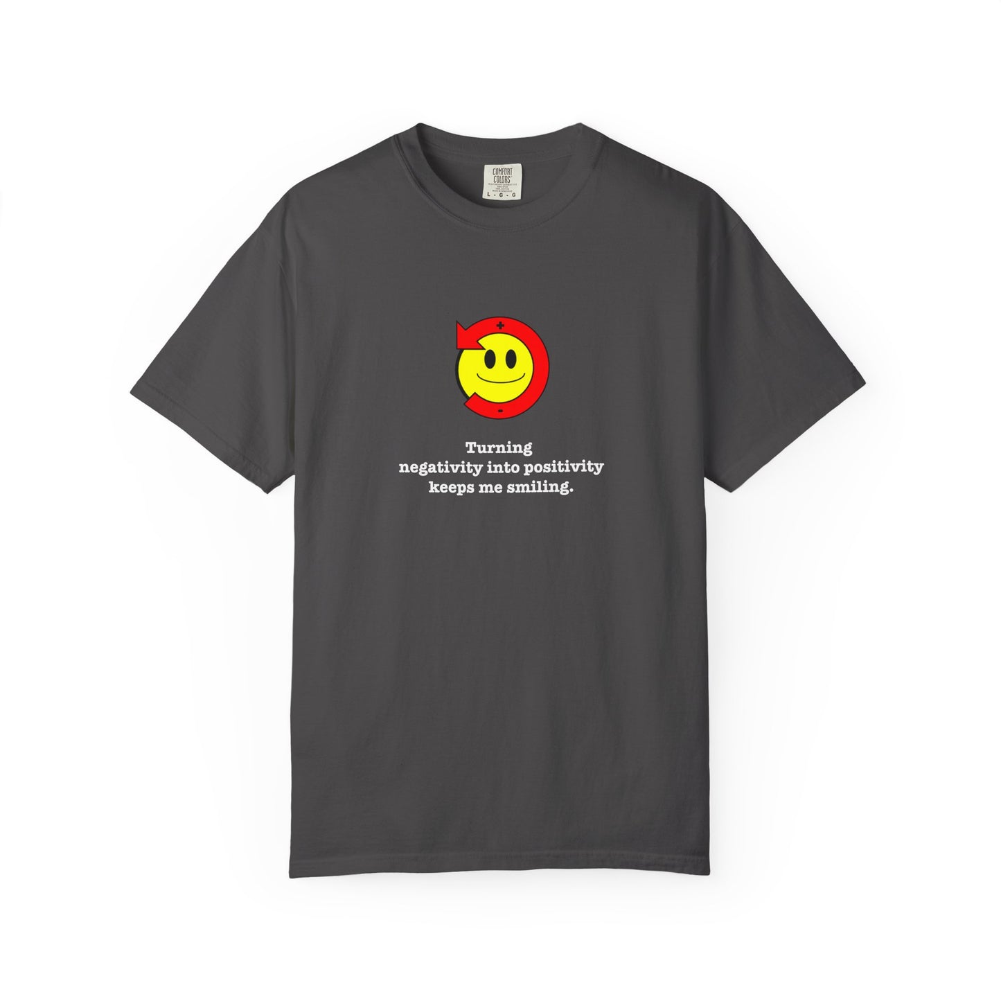 FDT Stay Positive Bag of Rocks T-Shirt - Comfort Colors, Short-Sleeve, White Text