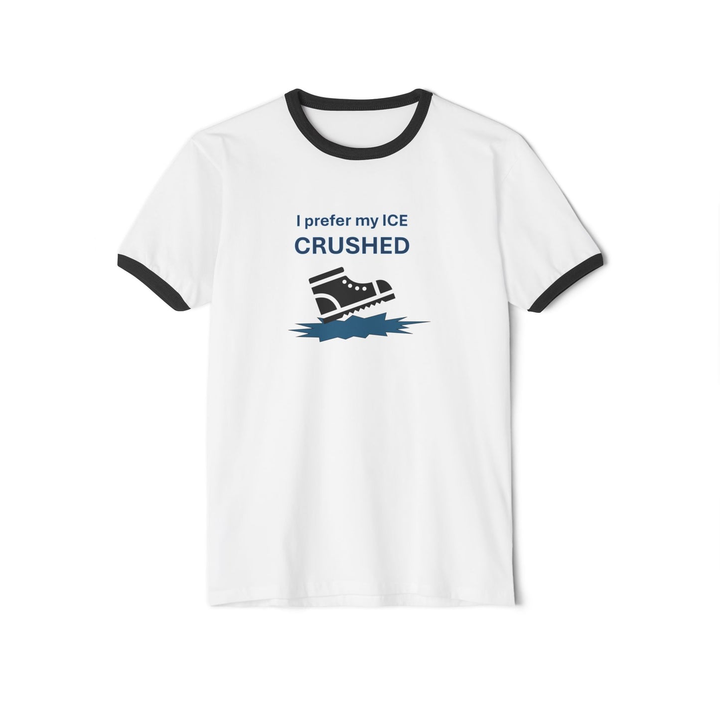 FDT “I Prefer My Ice Crushed” Ringer T-Shirt