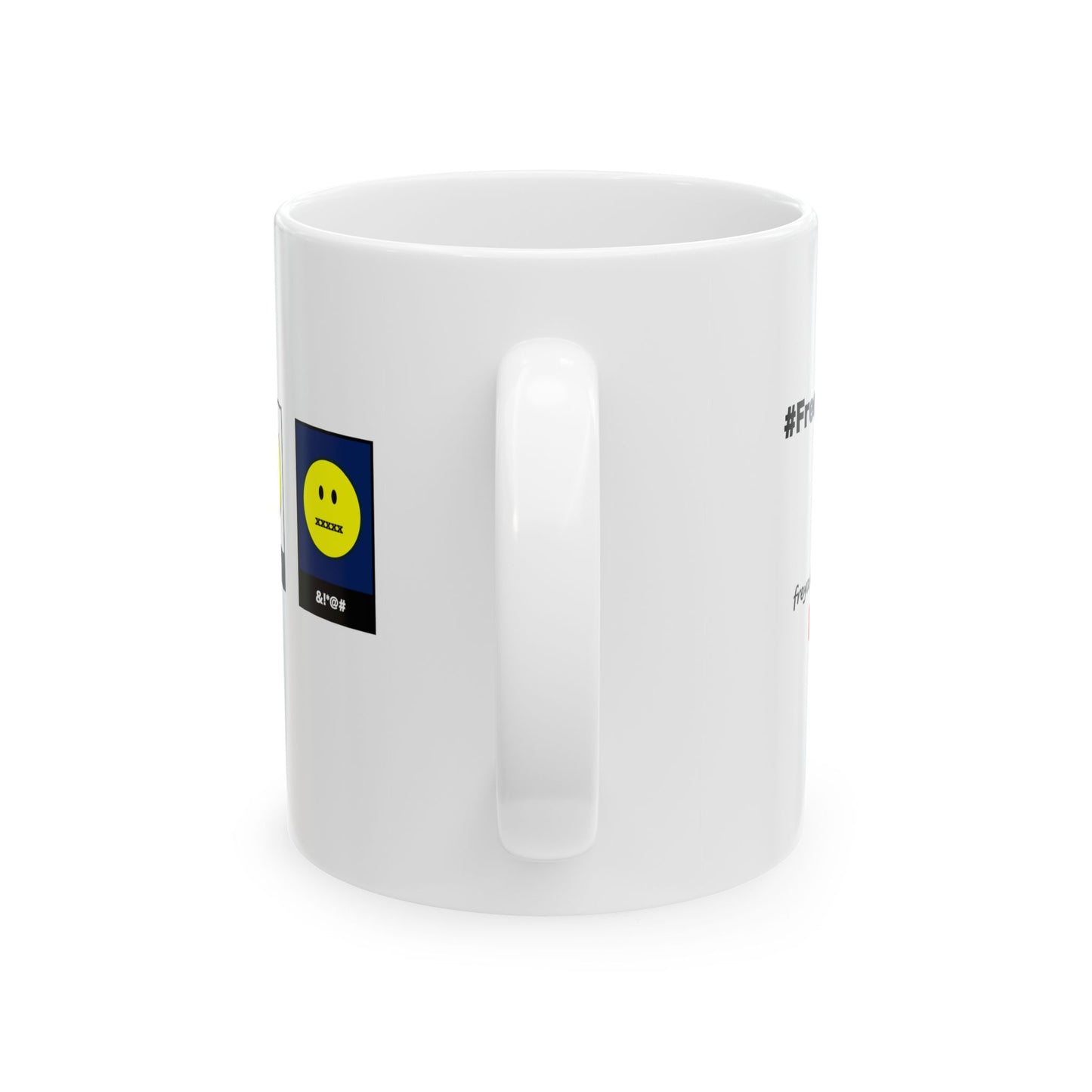 FDT Bleeped Emoji Free Speech Mug