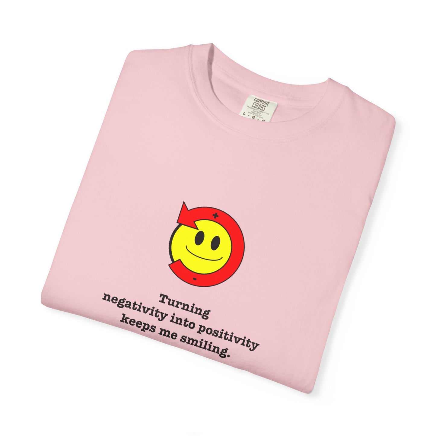 FDT Stay Positive Voter Hope T-Shirt - Comfort Colors, Short-Sleeve, Black Text