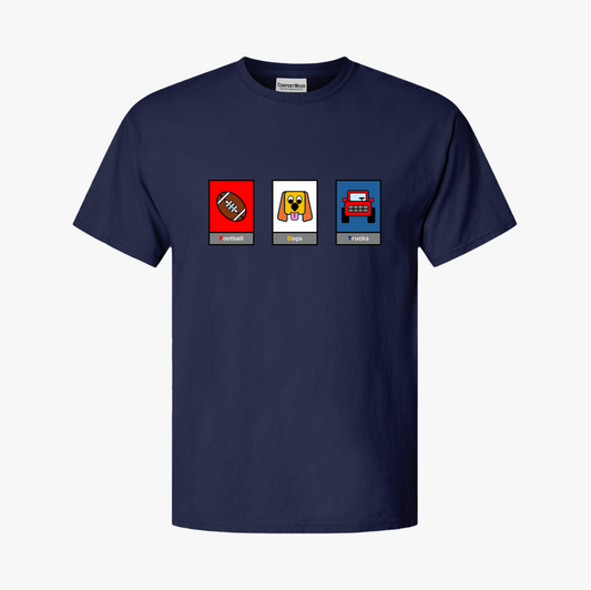 FDT Signature Collection - America T-Shirt - Hanes Comfort Wash, Short-Sleeve