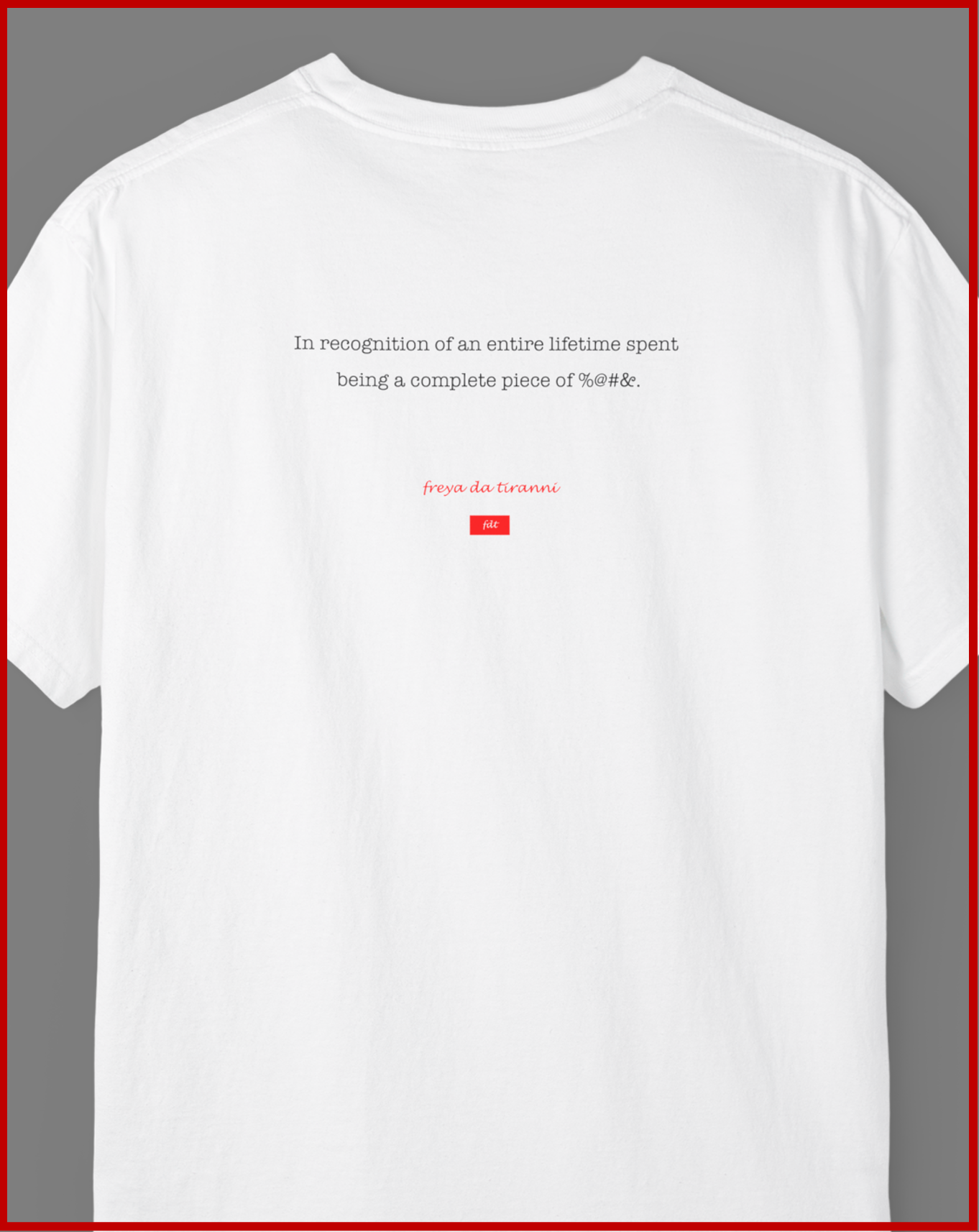 Nobel Piece of %@#& Prize T-Shirt - Comfort Colors