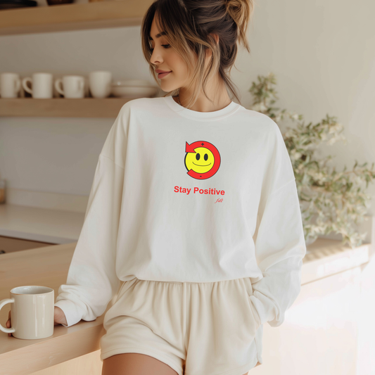 Stay Positive Poz Long Sleeve Tee