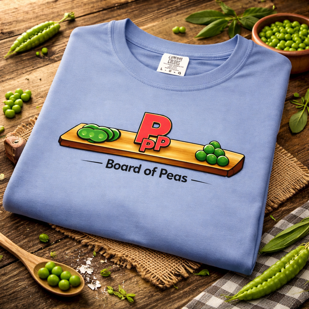 Board of Peas / Board of Peace Trump Parody Tee