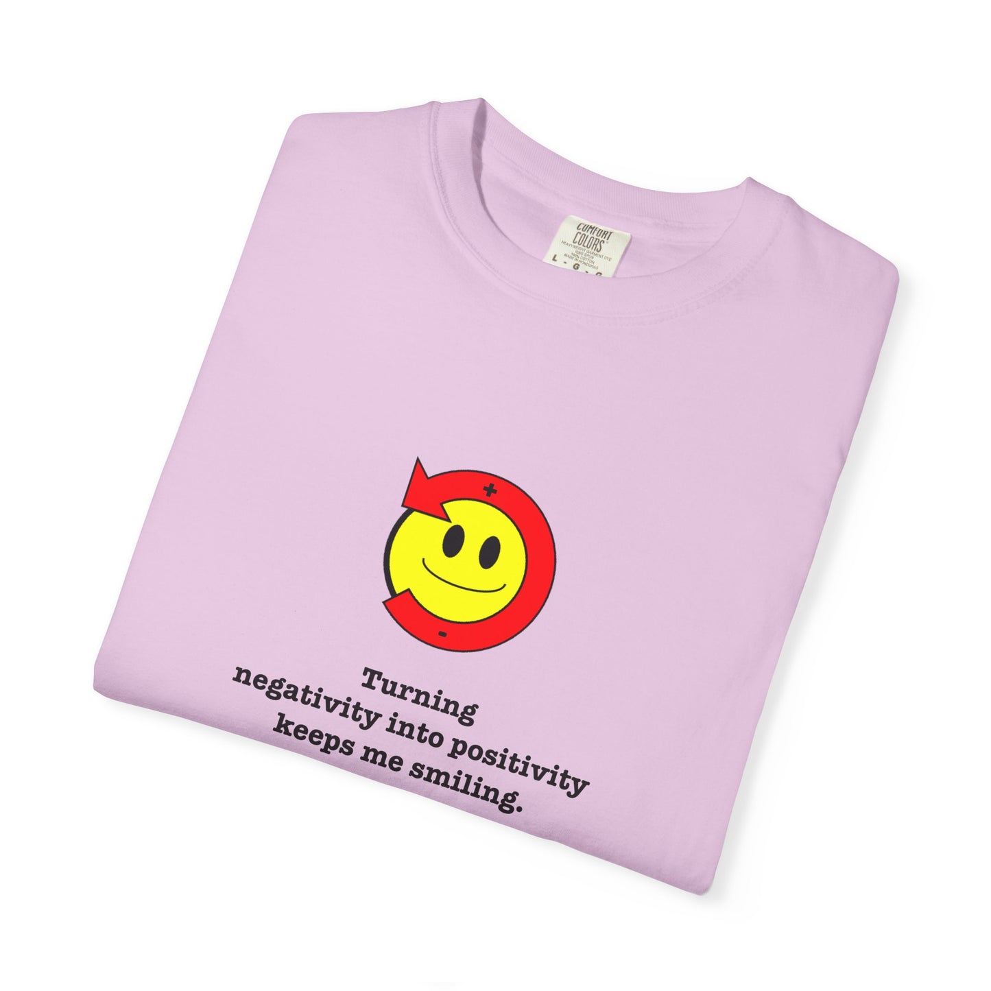 FDT Stay Positive Voter Hope T-Shirt - Comfort Colors, Short-Sleeve, Black Text