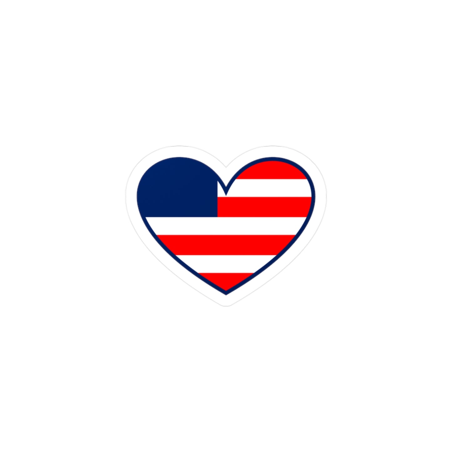 FDT Freedom Heart Sticker