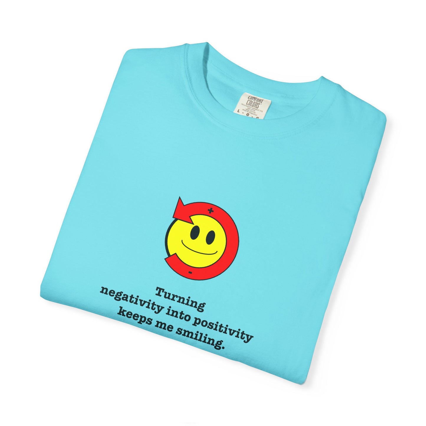 FDT Stay Positive Voter Hope T-Shirt - Comfort Colors, Short-Sleeve, Black Text