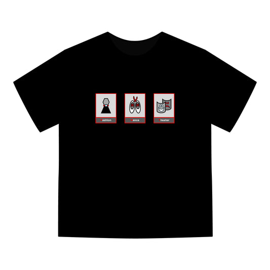 FDT Signature Collection - Fine Arts T-Shirt - Red & Grey Design - Hanes Comfort Wash, Short-Sleeve
