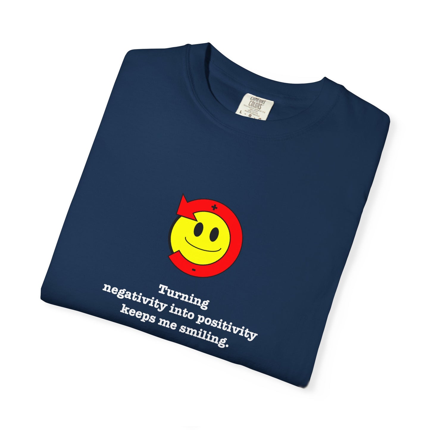 FDT Stay Positive Bag of Rocks T-Shirt - Comfort Colors, Short-Sleeve, White Text