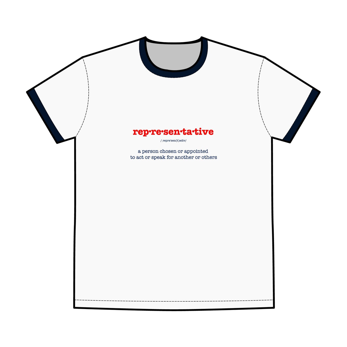 FDT Defining Styles Collection - Representative Ringer T-Shirt